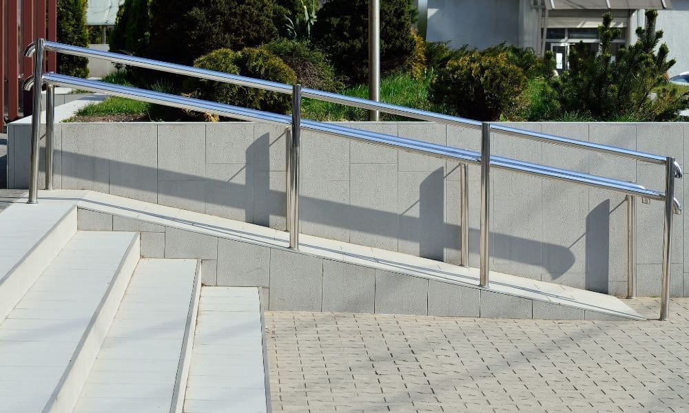 How To Meet ADA Compliance for Handrail Ramps - EZ Rails